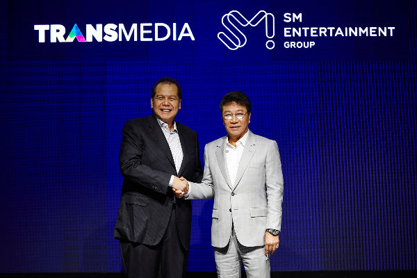 SM Entertainment &CT Corp's joint venture signing ceremony