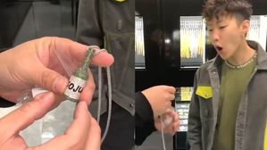 [스브스타] '입이 떡!' 세계적인 쥬얼리 디자이너가 박재범에게 준 선물