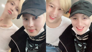 [SBS Star] VIDEO: TAEMIN & Ha Sung Woon Swap Faces!