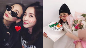 [SBS Star] DARA Writes a Heart-warming Message to CL on Her Birthday Cake