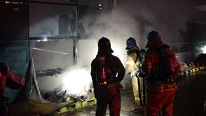 울산 농수산물유통센터 화재&hellip;"방화 가능성 없어"