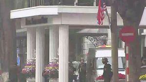 메트로폴 호텔 주변 경계 강화&hellip;트럼프 10시 45분 도착 예정