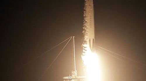 스페이스X 첫 유인캡슐 시험발사 성공&hellip;미 유인우주선 부활 발판