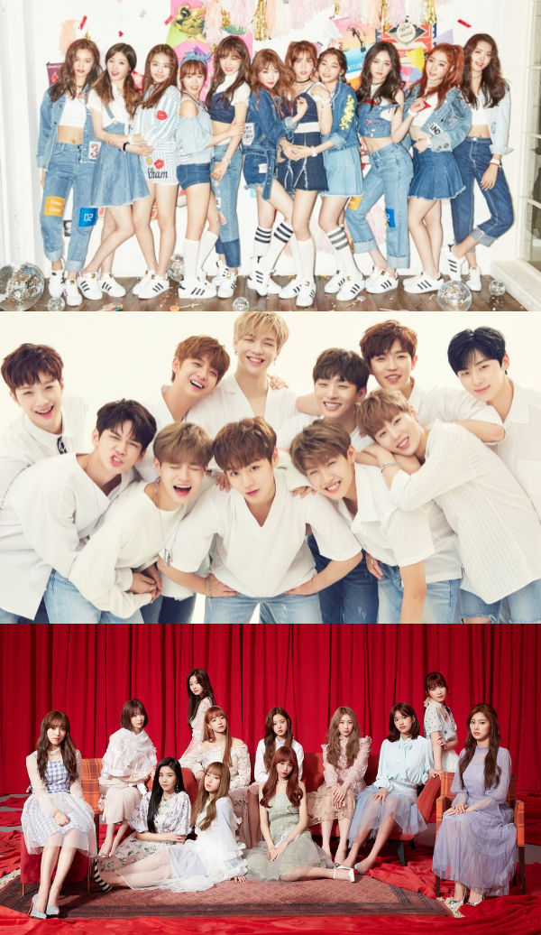 I.O.I, Wanna One, IZ*ONE