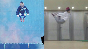 [SBS Star] BTS JUNGKOOK's Jumping Ability Impresses Many People