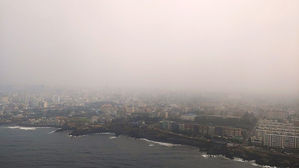 "한라산이 사라졌다"&hellip;제주마저 삼킨 미세먼지