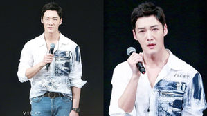 [SBS Star] Choi Jin Hyuk Cries at His First Fan Meeting in Taiwan in 4 Years