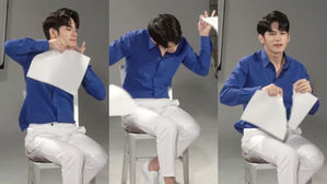 [SBS Star] Ong Seong Wu Can Cut a Piece of Paper with His Jaw?