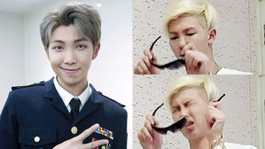 [SBS Star] BTS RM Once Again Cracks up His Fans with His Clumsiness