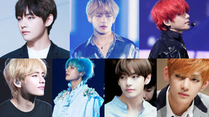 [SBS Star] How Well BTS V Pulls Off Different Hair Colors