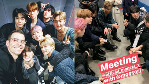 [SBS Star] Head of Instagram Goes to See MONSTA X Immediately After Arriving in Korea