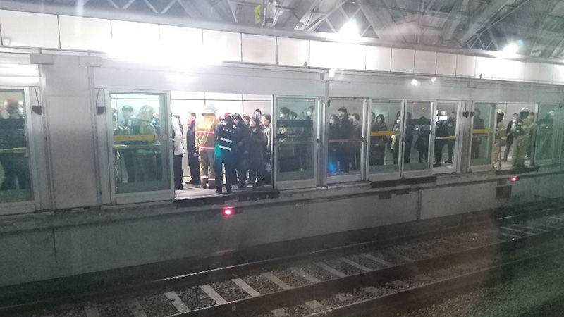 7호선 탈선 사고 (사진=독자 제공, 연합뉴스)