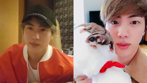 [SBS Star] VIDEO: JIN Gets Emotional While Informing Fans that One of His Pets 'Odeng' Died
