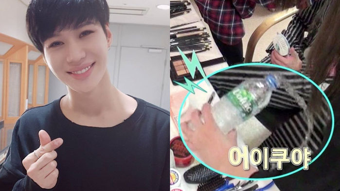 A Make-up Artist Spills Water on TAEMIN's Pants & His Reaction Is Remarkably Sweet