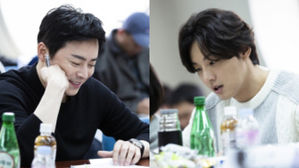 [SBS Star] Cho Jung Seok & Yoon Si Yoon's First Script Reading for Their Upcoming Drama