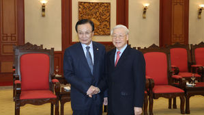 이해찬, 베트남 주석과 면담&hellip;"한반도 비핵화 노력"