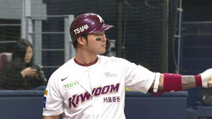 '7연타석 삼진' 키움 박병호, 끝내 쐐기타로 웃다