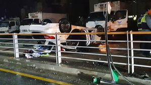 경기 남양주서 차량 전복 사고&hellip;달아난 운전자 추적 중