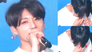 [SBS Star] BTS JUNGKOOK Reveals Why He Took out His Contacts During Concert