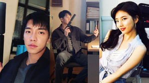 [SBS Star] VIDEO: Suzy Captures the Moment of Lee Seung Gi Taking & Uploading a Selfie