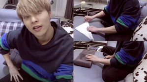 [SBS Star] EXO XIUMIN Shares His Unique Way of Folding Towels