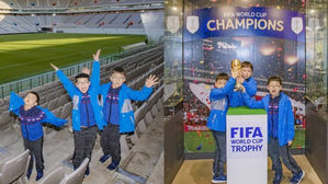 [SBS Star] The Song Triplets Have Fun on a Tour Around a Soccer Stadium!