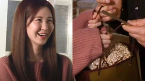 [SBS Star] Seohyun Gives Snacks to Kang Ho-dong & P.O Who Are Filming in Front of Her Apartment