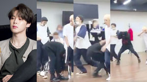 [SBS Star] VIDEO: JIMIN Ties His Shoelaces While Dancing & Still Manages to Dance Smoothly