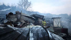 한전 "변압기 폭발 없었다&hellip;전선에 불꽃 추정"