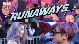 [SBS Star] Fans Discover Red Velvet IRENE & BTS V on a Marvel Comic's Cover