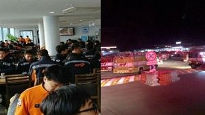 [Pick] "휴게소에서 끼니 해결"&hellip;산불 진압 위해 올라온 전국 소방관들