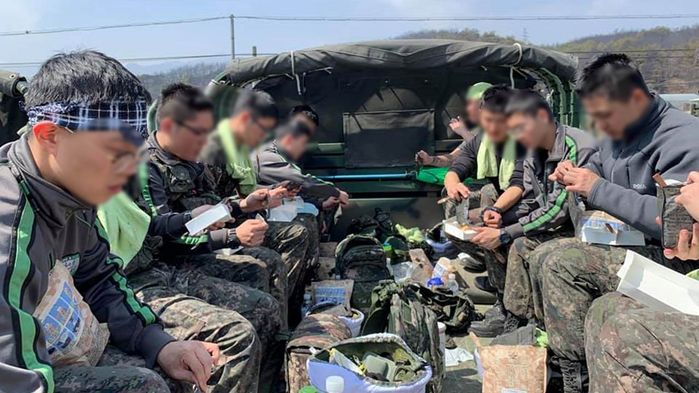 산불 지원 육군 장병