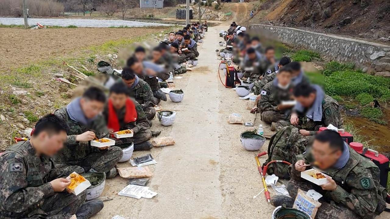 산불 지원 육군 장병