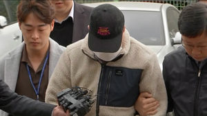 [영상] '마약 투약' 로버트 할리, 조사받으러 가는 길에 거듭 외친 말