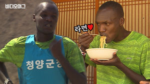 라면에 총각김치 먹는 '케냐 출신 청양군청 마라토너' 오주한을 아십니까