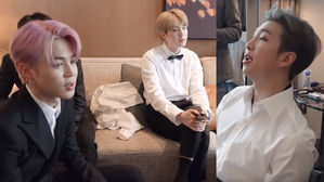[SBS Star] VIDEO: BTS Members Spotted Practicing Their English with RM