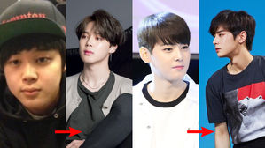 [SBS Star] 7 Male K-pop Stars Who Went from Chubby to Skinny