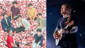 [SBS Star] BTS to Include a Collaboration Track with Ed Sheeran in 'MAP OF THE SOUL : PERSONA'.