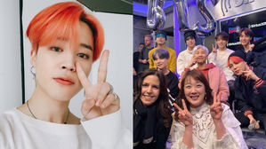 [SBS Star] BTS JIMIN Thanks Actress Suh Minjung for Her Sweet Gift