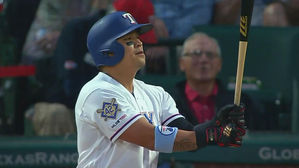 '드디어 터진' 추신수, LA 에인절스전 시즌 1호 홈런