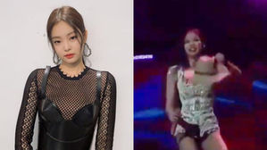 [SBS Star] VIDEO: What Does JENNIE Do When an Audience Throws Her a Hat While Performing?