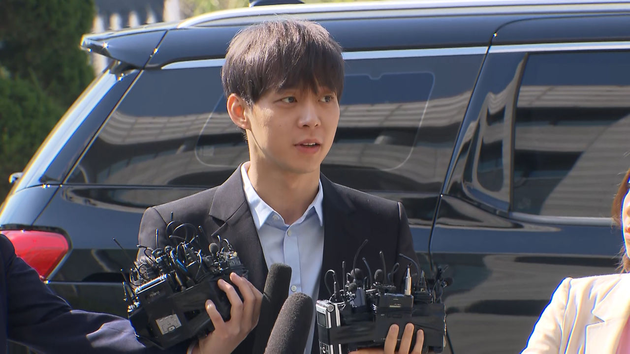 [영상] 박유천 경찰 출석