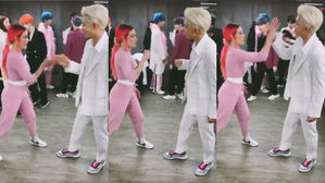 [SBS Star] VIDEO: Halsey Unveils Her & BTS RM's Special Handshake