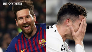 메시 웃고 호날두 울고&hellip;희비 엇갈린 두 슈퍼스타