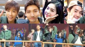 [SBS Star] VIDEO: TVXQ! & IRENE & SUHO Go Wild at Super Junior's Concert