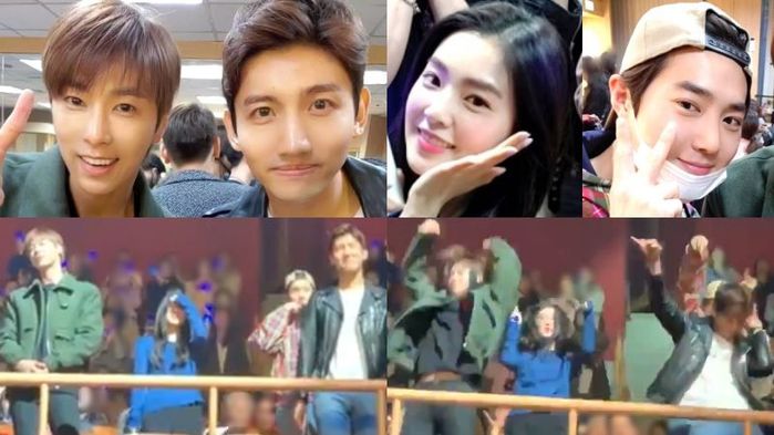 VIDEO: TVXQ! & IRENE & SUHO Go Wild at Super Junior's Concert
