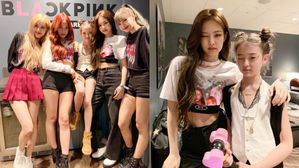 [SBS Star] Ella Gross Cheers for the Members of BLACKPINK at Their Concert in LA