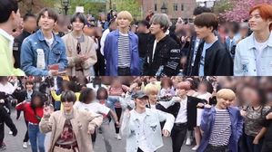 [SBS Star] VIDEO: NCT 127 Unexpectedly Joins K-pop Random Play Dance in NYC