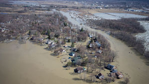 봄철 해빙기 캐나다 동부 홍수&hellip;1천500명 대피