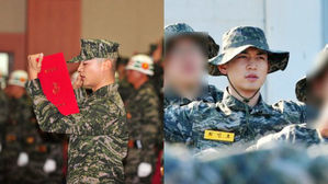 [SBS Star] Photos of SHINee MINHO Training in the Marine Corps Become Available Online